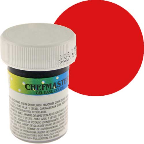 Краска "Chefmaster" пастообразная RED RED 28 грм