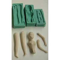 СИЛИКОНОВЫЙ МОЛД ЖЕНЩИНА 3- D