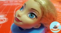 Молд Лицо королева Эльза 3 D  Холодное сердце