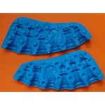 Силиконовый молд Шахматы 3D.